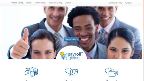 Payroll Giving web site