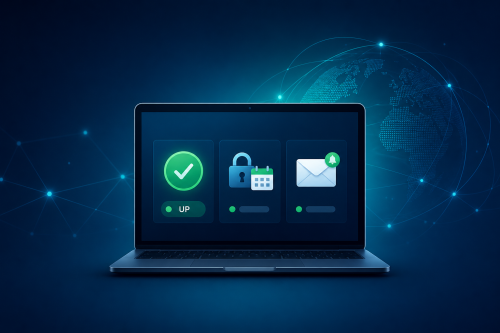 Monitor your web site and SSL certificate