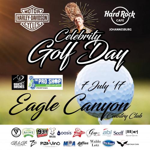 Celebrity Golf Day Poster